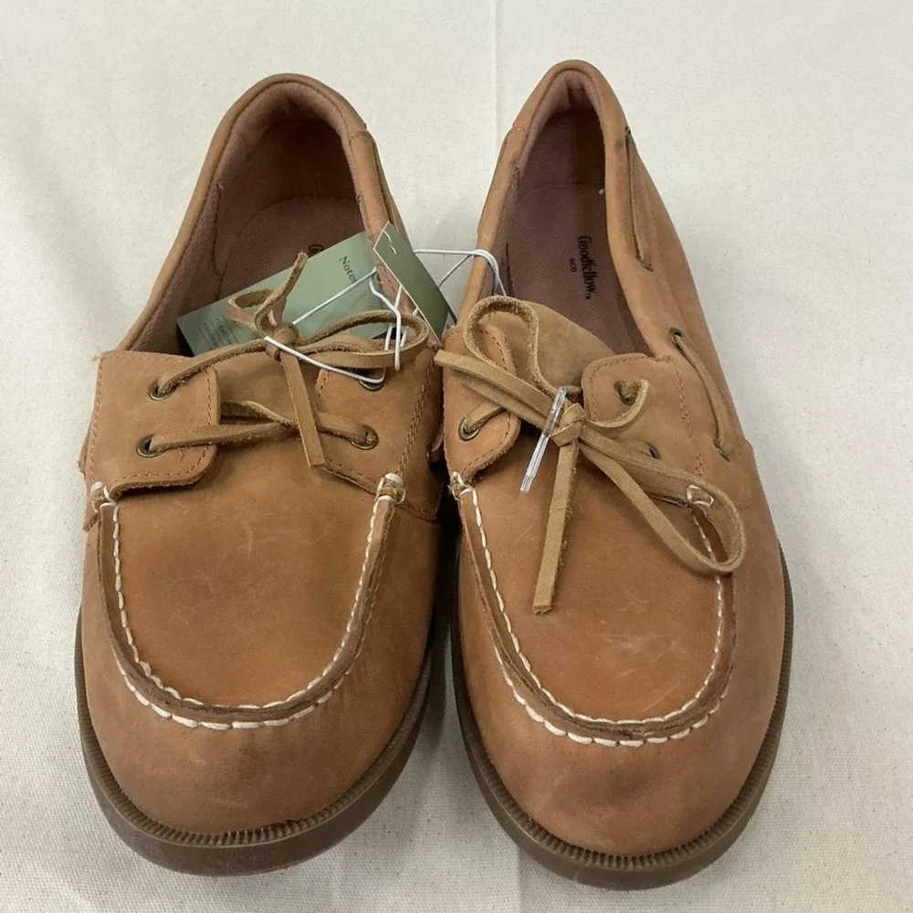 Classic brown boat shoes from Goodfellow‎ & Co.